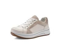 ara Sapporo Sneaker cream shell für Damen, beige, Größe 44 EU / 9,5 UK