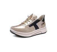 ara Sapporo Sneaker shell schwarz für Damen, gold, Größe 38 EU / 5 UK