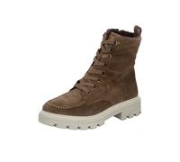 ara Stiefelette Veloursleder Braun/Beige Warmfutter - 43