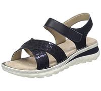 ara Damen Tampa Sandal, BLAU, 42 EU