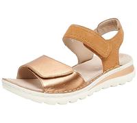 ara Damen Tampa Sandal, Whiskey,Rum, 42 EU