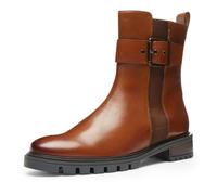 Stiefelette ARA "TULSA", Damen, Gr. 6 (39), braun (cognac), Glattleder, unifarben, Schuhe, Biker Boots, Stiefel mit Blockabsatz in G-Weite (28497232-6) cognac