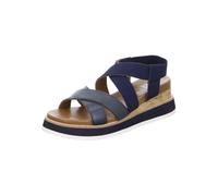 Ara Shoes Leder-Keilsandaletten in Dunkelblau - 50% | Größe 41 | Damen Sandalen