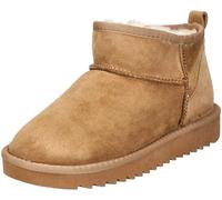 Ara Damenstiefel Alaska – Veloursleder/Textil, Warmfutter – Cognac Größe 43