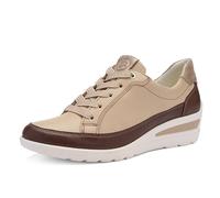 ara Damen ZÜRICH Sneaker, Mocca,Beach,Shell, 39 EU Weit
