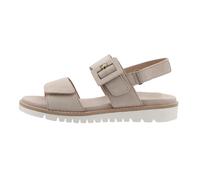 Pantolette ARA "Ara Sandalen Veloursleder", Herren, Gr. 41, beige, Veloursleder, Schuhe Pantolette (30764668-41) beige