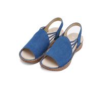 ara Sandalen Textil Blau - 36