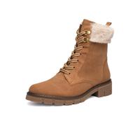 Schnürstiefelette ARA "Ara Stiefelette Veloursleder", Damen, Gr. 40, Textil, braun, Veloursleder, Schuhe Schnürstiefelette (23303214-40) braun