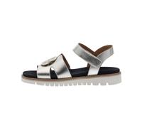 Ara Damenschuhe Riemchensandalen PLATIN - Gr. - 36