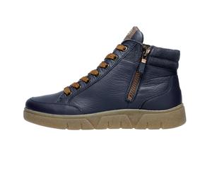 Ara Damenschuhe Schnürstiefel BLAU BLAU - Gr. - 4 UK
