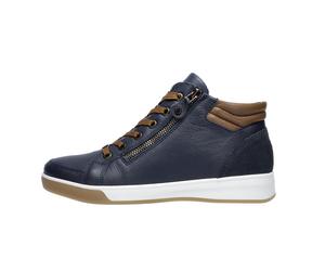ara Damenschuhe Schnürstiefel BLAU,MARRONE BLAU/MARRONE - Gr. - 6 UK