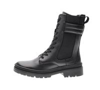 ara Stiefelette Leder/Textil Schwarz