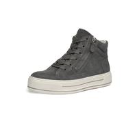 Sneaker ARA "Ara Sneaker Veloursleder", Damen, Gr. 41, grau (graphit), Veloursleder, Schuhe Sneaker (47176330-41) graphit