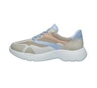 Sneaker ARA "Ara Sneaker Leder/Mesh", Damen, Gr. 38, bunt (cream), Leder, Textil, Schuhe Sneaker (43386556-38) cream
