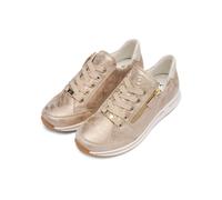 ara Osaka Sneaker shell cream für Damen, gold, Größe 42 ½ EU / 8,5 UK