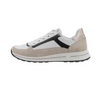 Sneaker ARA "Ara Sneaker Leder", Damen, Gr. 38,5, weiß, schwarz, Leder, Schuhe Sneaker (90573157-38,5) weiß, schwarz