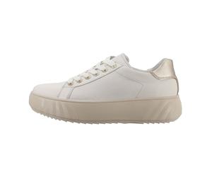 ara Damenschuhe Sportliche Schnürer CREAM,PLATIN - Gr. - 3.5 UK
