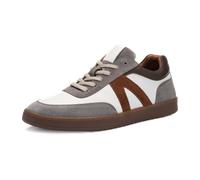 ara Herren Fabiano Sneaker, Dusty,Weiss,Mocca,Caramel, 44 EU
