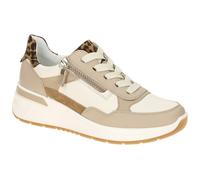 ara Damen Garda Sneaker, Shell,Cream,Sand,Biscuit,Natur, 43 EU Weit