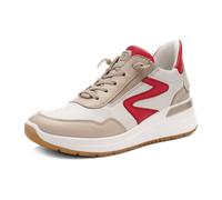 ara Garda Sneaker cream strawberry für Damen, beige, Größe 37 EU / 4 UK