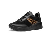 ara Garda Sneaker schwarz leo für Damen, schwarz, Größe 42 ½ EU / 8,5 UK