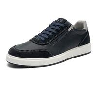 ara Herren Genua Sneaker, Blue,Grey, 45 EU