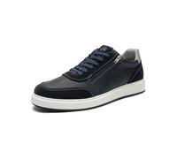 ara Herren Genua Sneaker, Blue,Grey, 45 EU