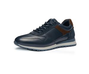 ara Gino Schnürer blau braun für Herren, blau, Größe 44 EU