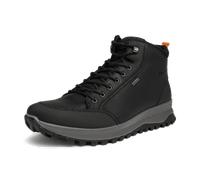 Schnürstiefelette ARA "Ara Stiefelette Veloursleder", Herren, Gr. 43, schwarz, Veloursleder, Schuhe Schnürstiefelette (87854808-43) schwarz