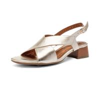 ara Graz Sandalette platin für Damen, gold, Größe 42 ½ EU / 8,5 UK
