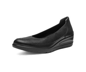 ara H-Softleder Slipper für Damen, schwarz, Größe 40 EU / 6,5 UK