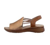 Riemchensandale ARA "HAWAII", Damen, Gr. 43, braun, Glattleder, feminin, Schuhe, Sandalette, Festtagsschuh in Bequemweite G (= weit) (39589069-43) braun