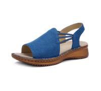 ara Sandalen Textil Blau - 36