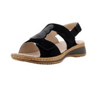 Ara Damen Sandale Hawaii 050974 Veloursleder Schwarz Größe 37 EU