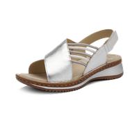 ara Hawaii Sandale silber weiß für Damen, silber, Größe 36 EU