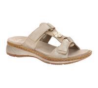ara Hawaii Steg Pantolette beige Glitzer 12-29003 - Größe 40
