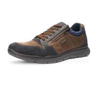 ARA Herren BENJO-GTX Schnürhalbschuh, NAVY,CAFFEE, 43