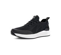 ara Herren Chicago Sneaker, Black, 43 EU