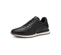 ara Herren GINO Sneaker, Black, 41 EU