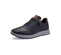 Ara Sneaker Matteo Herren Blau/Cognac Größe 45 EU Weit