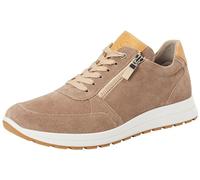 ara Herren Matteo Sneaker, Grigio,Caramel, 40 EU Weit
