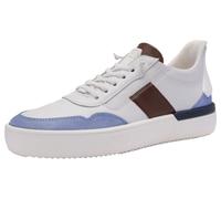 ara Herren Ricardo Sneaker, Azzuro,Weiss,Mocca, 43 EU