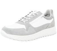 ara Herren STRESA Sneaker, Grey,Weiss, 45 EU Weit