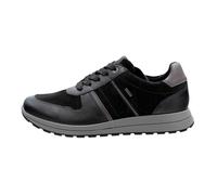 Ara Herrenschuhe Sportliche Schnürer SCHWARZ,STEEL SCHWARZ/STEEL - Gr. - 41
