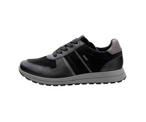 Ara Herrenschuhe Sportliche Schnürer SCHWARZ,STEEL SCHWARZ,STEEL - Gr. - 46