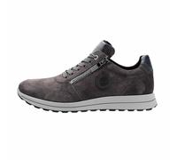 ara Herren Matteo Sneaker, Steel,BLAU, 42 EU Weit