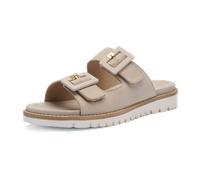 ara Kent Pantolette beige Klett Samt 12-28132 - Größe 36