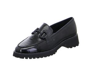 ara Kent Schuhe Slipper Loafer schwarz Lack 12-31243 für Damen, schwarz, Größe 42 ½ EU / 8,5 UK