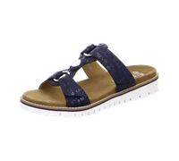 ara Kent-Sport Pantolette cream für Damen, blau, Größe 36 EU