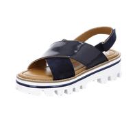 ara Damen KOPENHAGEN Sandale, BLAU, 38 EU